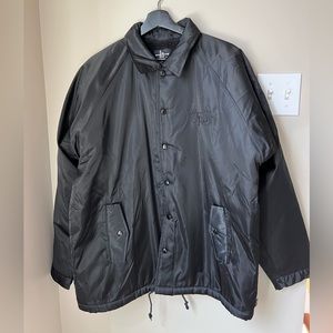 NEW! STUSSY XL BLACK JACKET